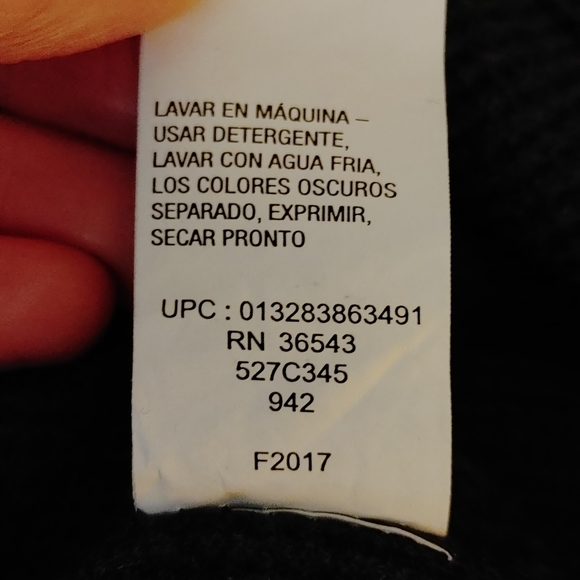 G. H. BASS & CO. 3 BUTTON WAFFLE KNIT THERMAL SHIRT, GRAY XL - Picture 7 of 7